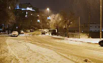 Снег накроет Иерусалим. Проливные дожди вызовут наводнения