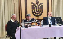 כשהרב ולדמן ניגן בחליל עם הרבנית