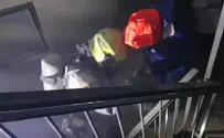Building fire in Maaleh Adumim