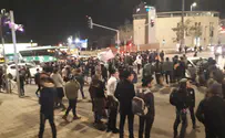 Protester run over by car at rally for Ahuvya Sandak