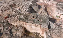 כך הורסת מחצבה פלסטינית עתיקות יהודיות