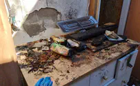 Watch: Shimon Hatzadik home, including baby crib, severely burnt