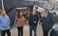 Miri Regev at Homesh yeshiva: Let them learn in peace