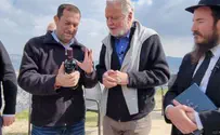 הכוכב מהוליווד התרגש בשומרון: "לב ישראל" 