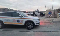 נדקר בחיזמא ונמלט ברגל, מצבו בינוני