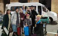 Жители Гуш-Эциона вышли поддержать беженцев из Украины