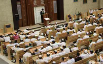 התוועדות הכנה לחג שבועות בישיבת בית אל