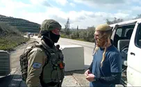Новый КПП на пути в Хомеш