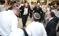 Megilla reading at Yeshivat Hakotel in Jerusalem