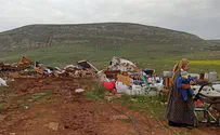 שישה עצורים בפינוי שני מאחזים בבנימין