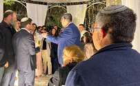 צילום: איתן פולד בצלאל סמוטריץ' קורע את הרחבה בחתונה של סמנכ"ל מפלגת הציונות הדתית