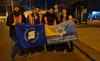 Bnei Akiva delegation raises refugees' spirits in Moldova