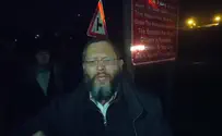 רב היישוב בית אל חסם את הכניסה לרמאללה