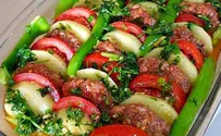 מניפת בשר וירקות שתפאר כל שולחן