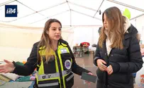Watch: MK Smotrich's sister helps Ukrainian refugees at border