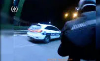Dramatic video shows firefight between police and terrorist