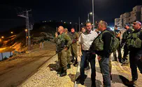 Terrorist fires toward entrance of community, then flees