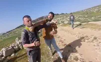 עימות בין מתיישבים לפעילי שמאל הקיצוני