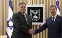 הרצוג גילה כי השגריר הארמני דובר עברית