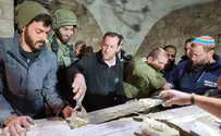 Joseph's Tomb renovated in overnight operation