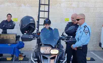ישי קמיר בן ה-7 מבית שמש הגשים את חלומו לפגוש את השוטרים של ירושלים