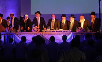 גלריית תמונות: מעמד הקבלת פני רבו בהיכל שלמה