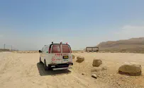 שני פצועים בהתהפכות רכב שטח בוואדי קלט