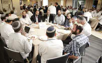 צילום: אלישע גרוסברג רבני ירושלים ויו"ש התכנסו למפגן אחדות