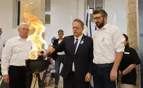 משפחות שכולות מאוקראינה בטקס יום הזיכרון