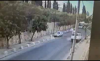 תיעוד: נהג התנגש ברכב של היס"מ במזרח ירושלים