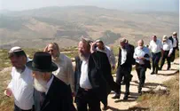 סיור הרבנים - חיזוק תורני לשומרון