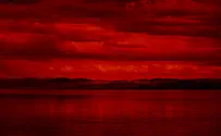 מפחיד: שמיים אדומים בסין