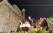 ההדלקה המרכזית לל"ג בעומר בחברון