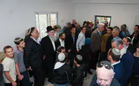חנוכת בית במתחם חדש בכפר השילוח