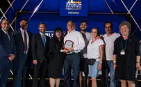 The Falic Family recieves the Jerusalem Award