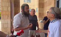 עו"ד נתי רום התעמת עם אנשי 'תג מאיר'