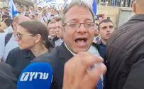 בן גביר התרגש לחזור לשער שכם