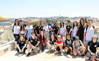 300 בני ובנות מצווה מלוד חגגו בירושלים