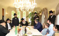 הרב אלתר במסע התרמה בלוס אנג'לס
