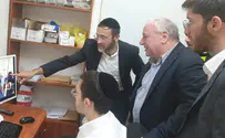 אמסלם התרגש עד דמעות בארגון החרדי