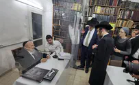 צילום: חופשי הוריו של מוישי קליינרמן התברכו אצל ראש הישיבה