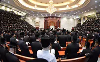 חסידי ויז'ניץ והאדמו"ר ייפרדו מבית המדרש