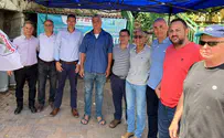 צילום: דוברות בתים ראשונים בקרני שומרון חוברו לסיבים