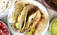 Ground Meat Fajitas with Pico and Guacamole