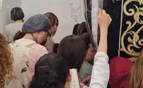 משפחתו של מוישי זעקה בקבר הרשב"י במירון