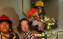 ערד: ילדים חרדים חולצו מהדירה הבוערת