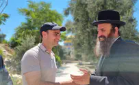 בן שפירו ואביו התפללו בהר הבית