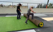 משטח בטיחות לדשא סינטטי - הכי בטוח לילדים