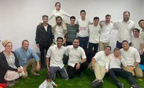 Yeshiva students spend Shabbat with disabled children