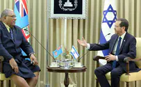 President Herzog holds working meeting with President of Fiji